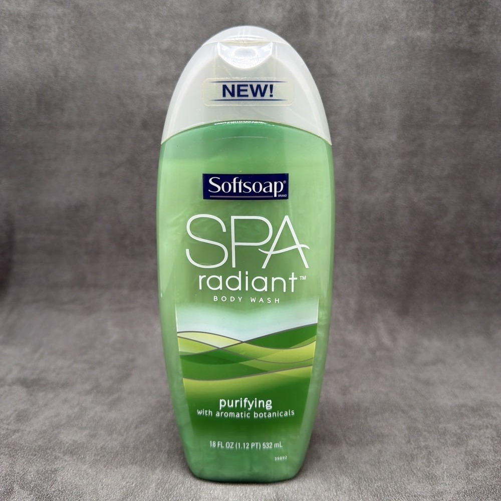 Softsoap SPA RADIANT Body Wash Purifying With Aromatic Botanicals 18 Fl Oz